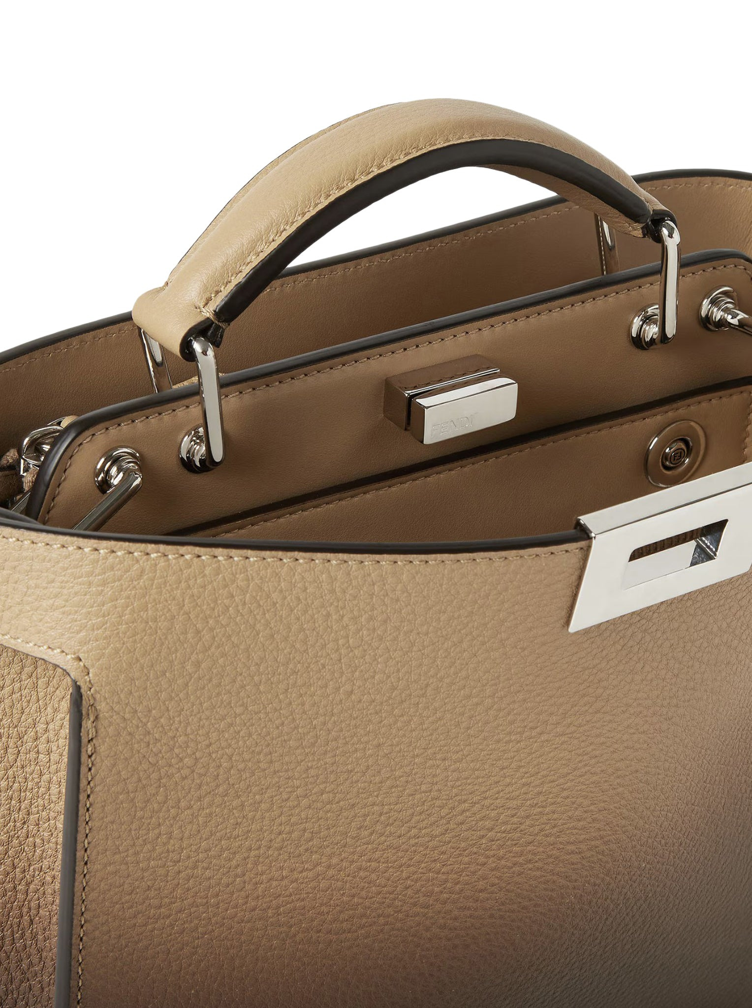 PEEKABOO ISEEU SMALL LEATHER BAG - 8