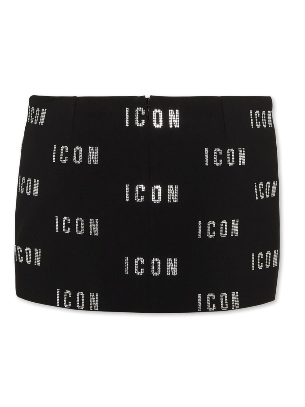 crystal-logo mini skirt - 2