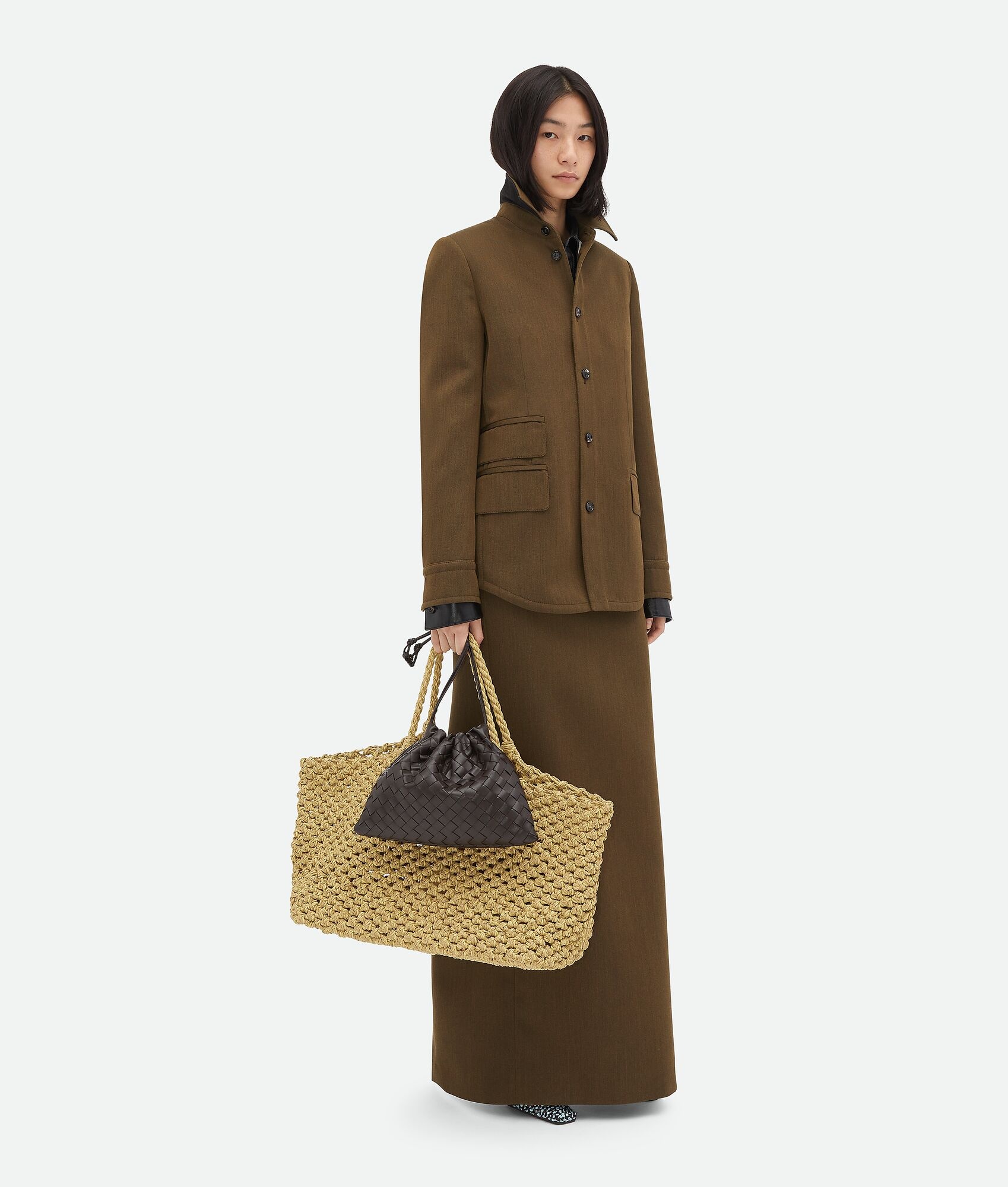 Soft Wool Twill Skirt - 4