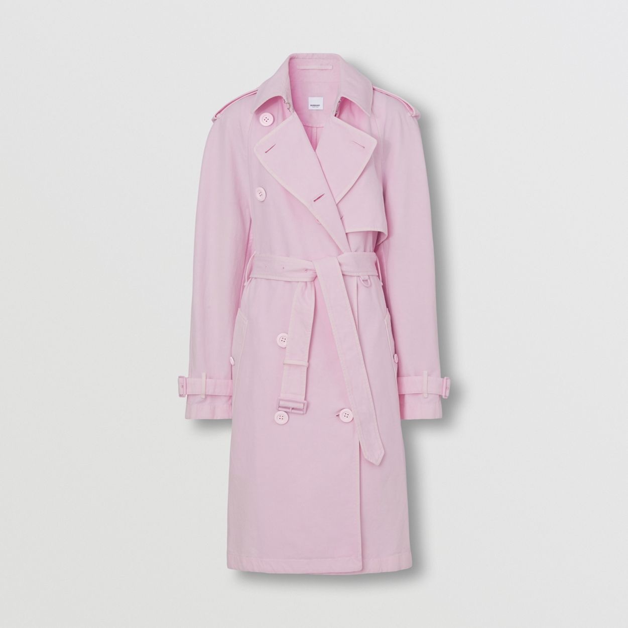 Cotton Linen Trench Coat - 1