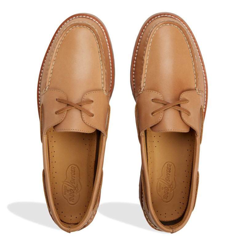 Sperry x Todd Snyder Vachetta Leather Boat Shoe 6