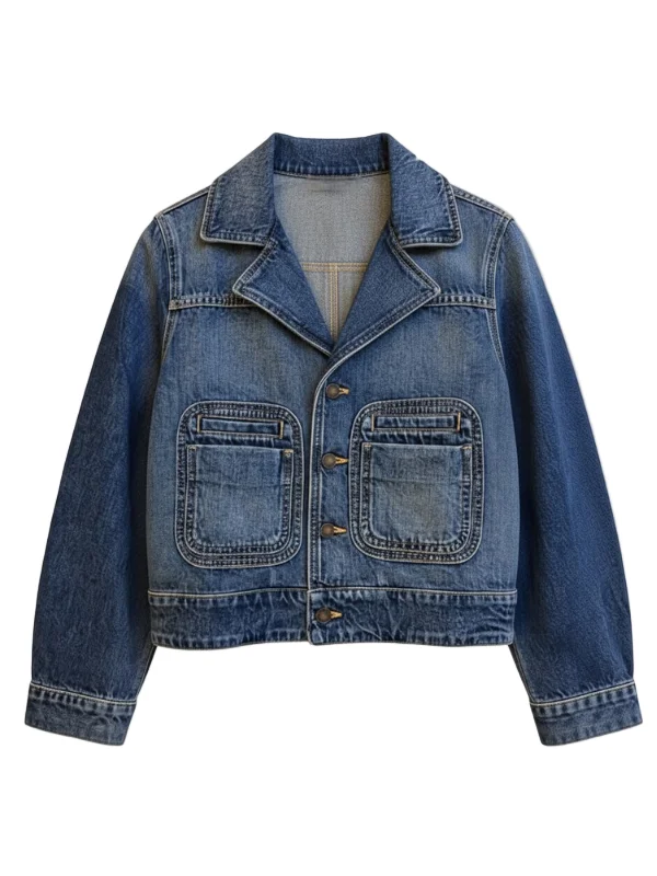 Georgy Denim Jacket in Simon Wash - 1