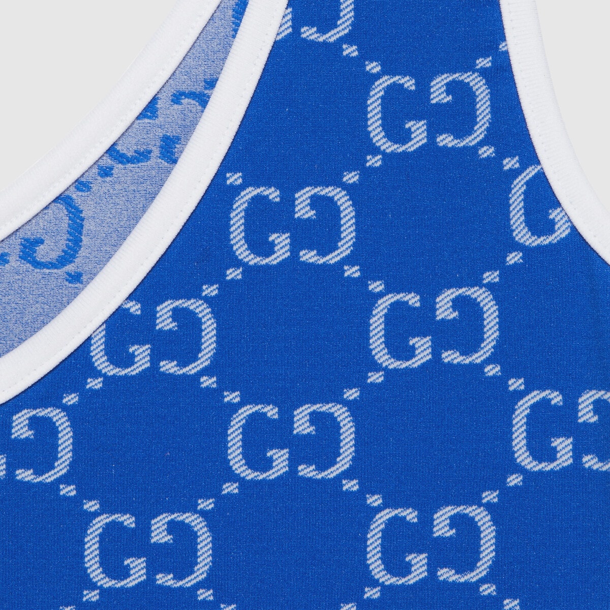 GG tubular jersey jacquard swimsuit - 4