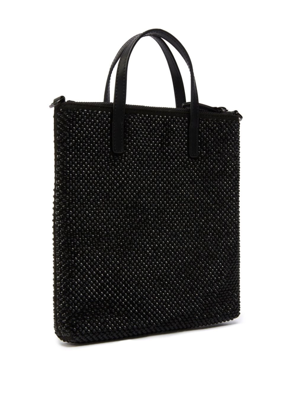 rhinestone-embellished tote bag - 2