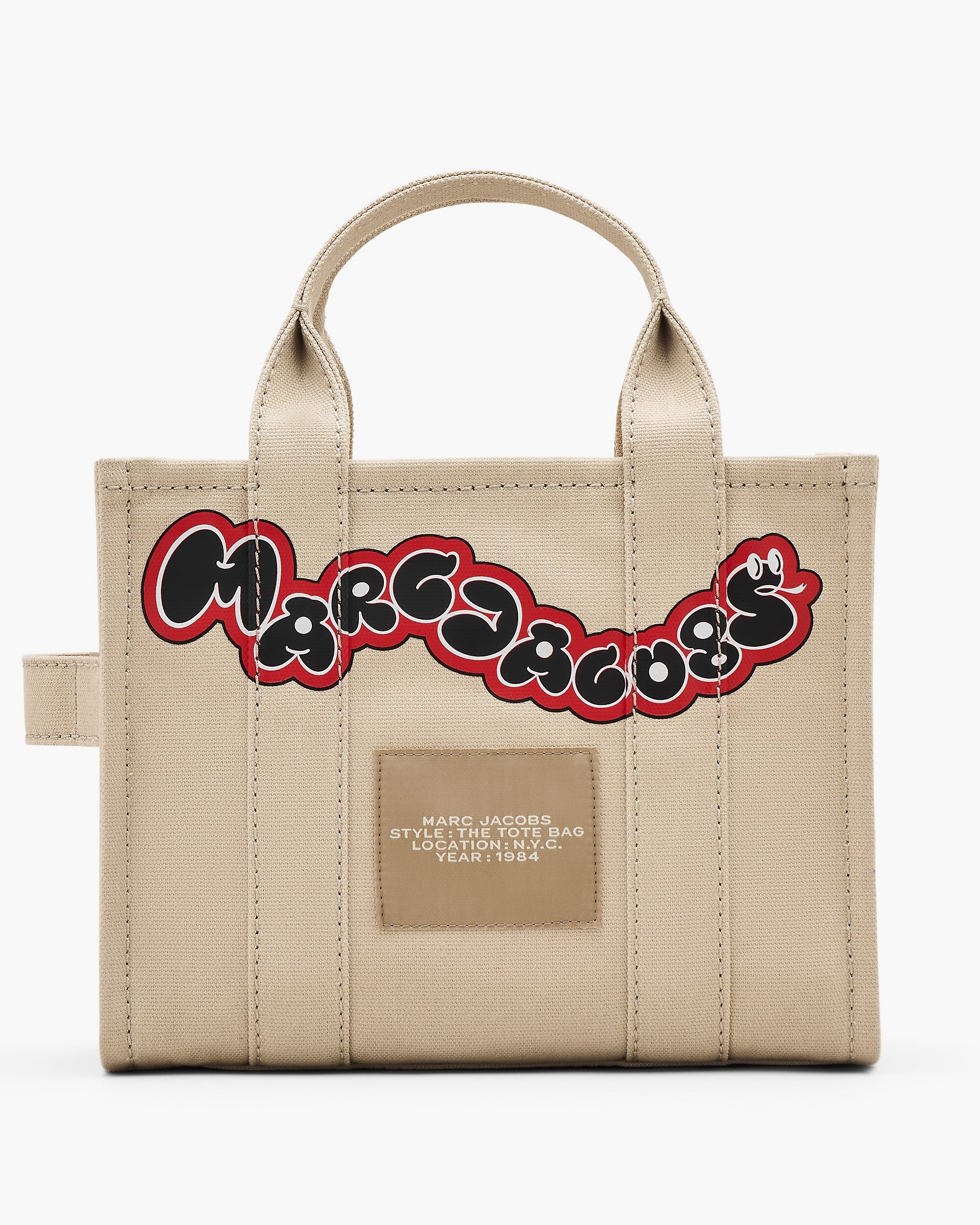 THE SNAKE CANVAS SMALL TOTE BAG - 3
