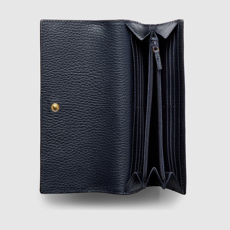 GUCCI GG Marmont bi-color continental wallet outlook