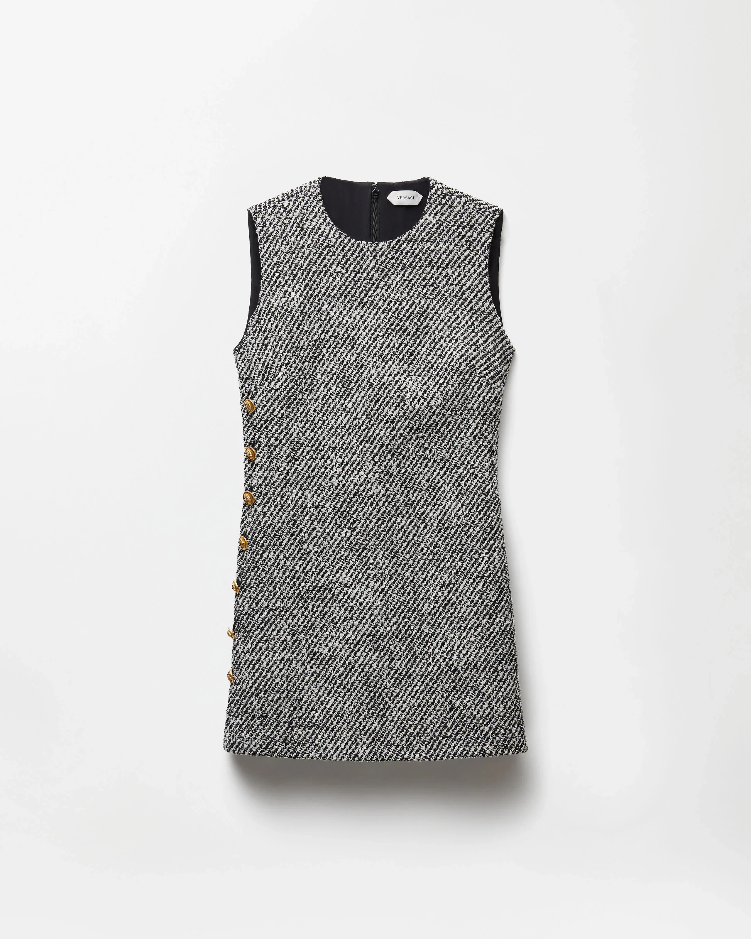 Wool Bouclé Mini Dress - 1