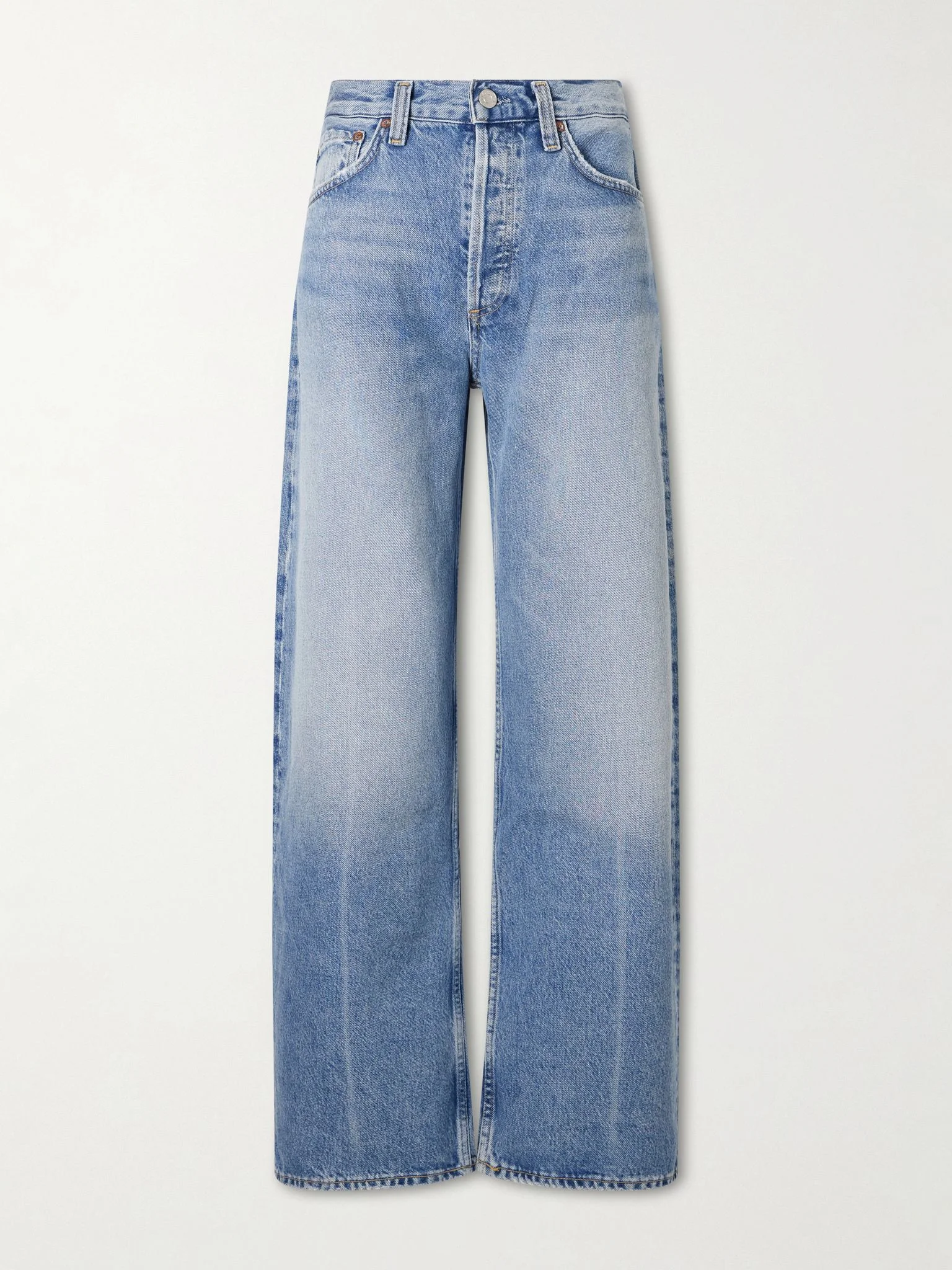 Arc mid-rise wide-leg jeans Mid denim - 1