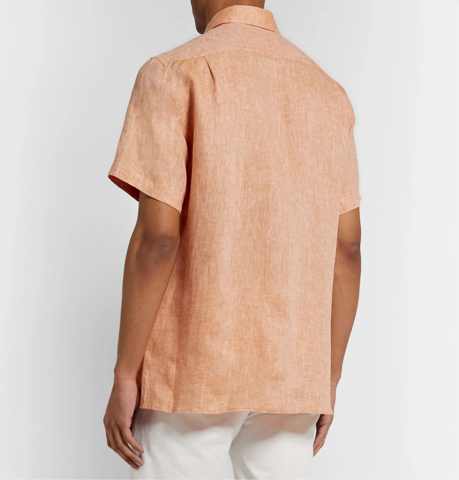 Mélange Slub Linen Shirt - 17