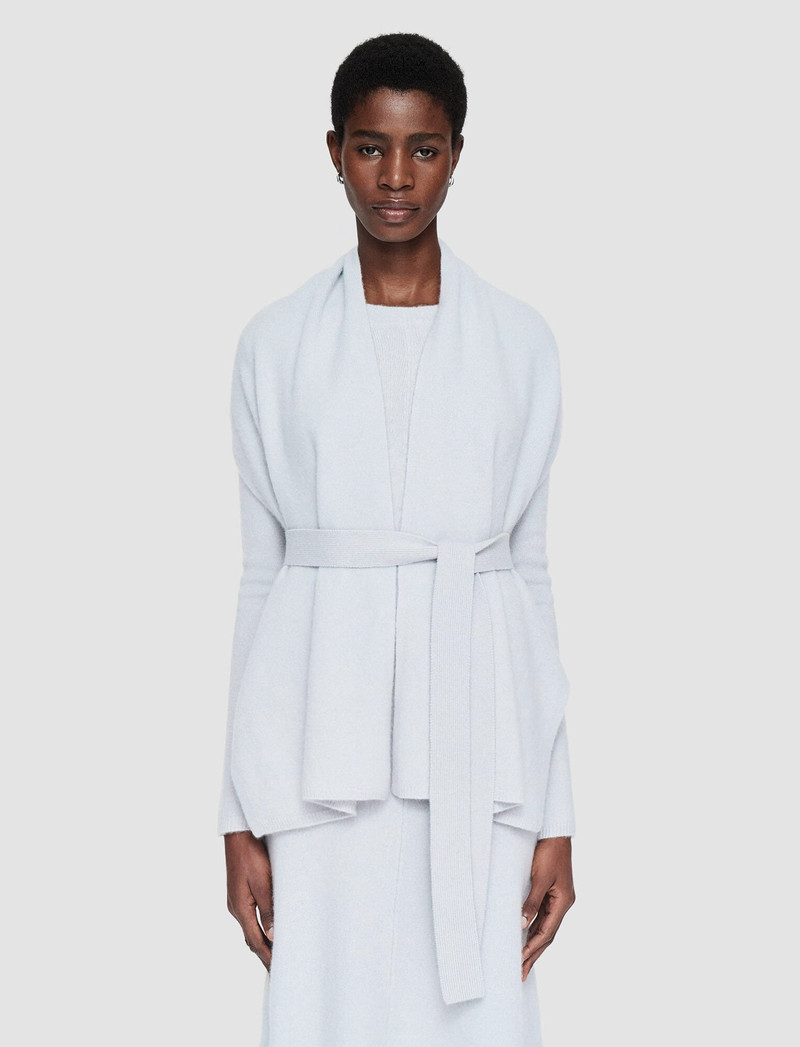 Brushed Cashmere Sleeveless Wrap 3