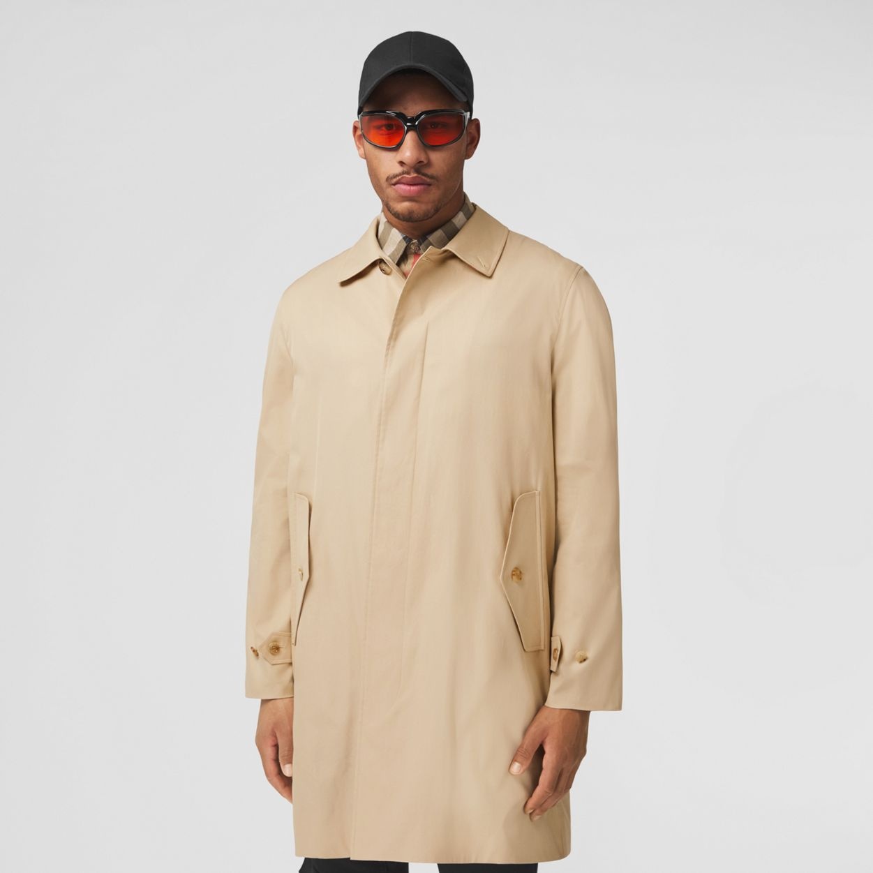 Cotton Gabardine Car Coat - 7