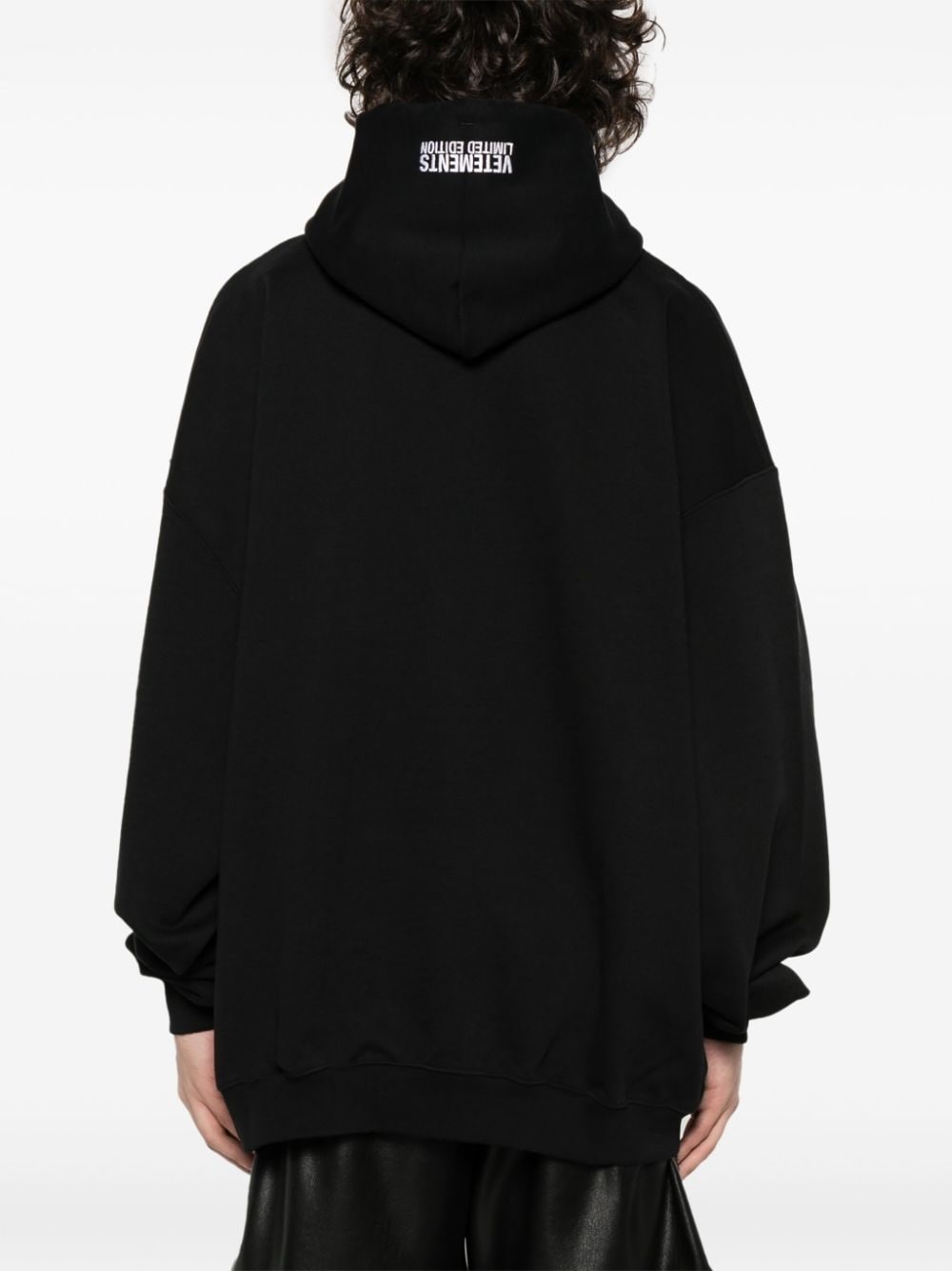 logo-embroidered hoodie - 5