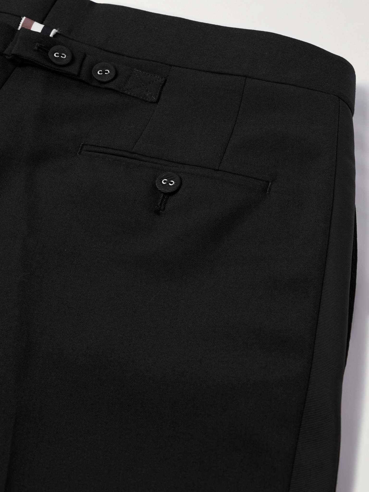 Slim-Fit Tapered Wool-Blend Trousers - 5