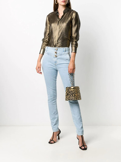 Alessandra Rich high-rise skinny jeans outlook