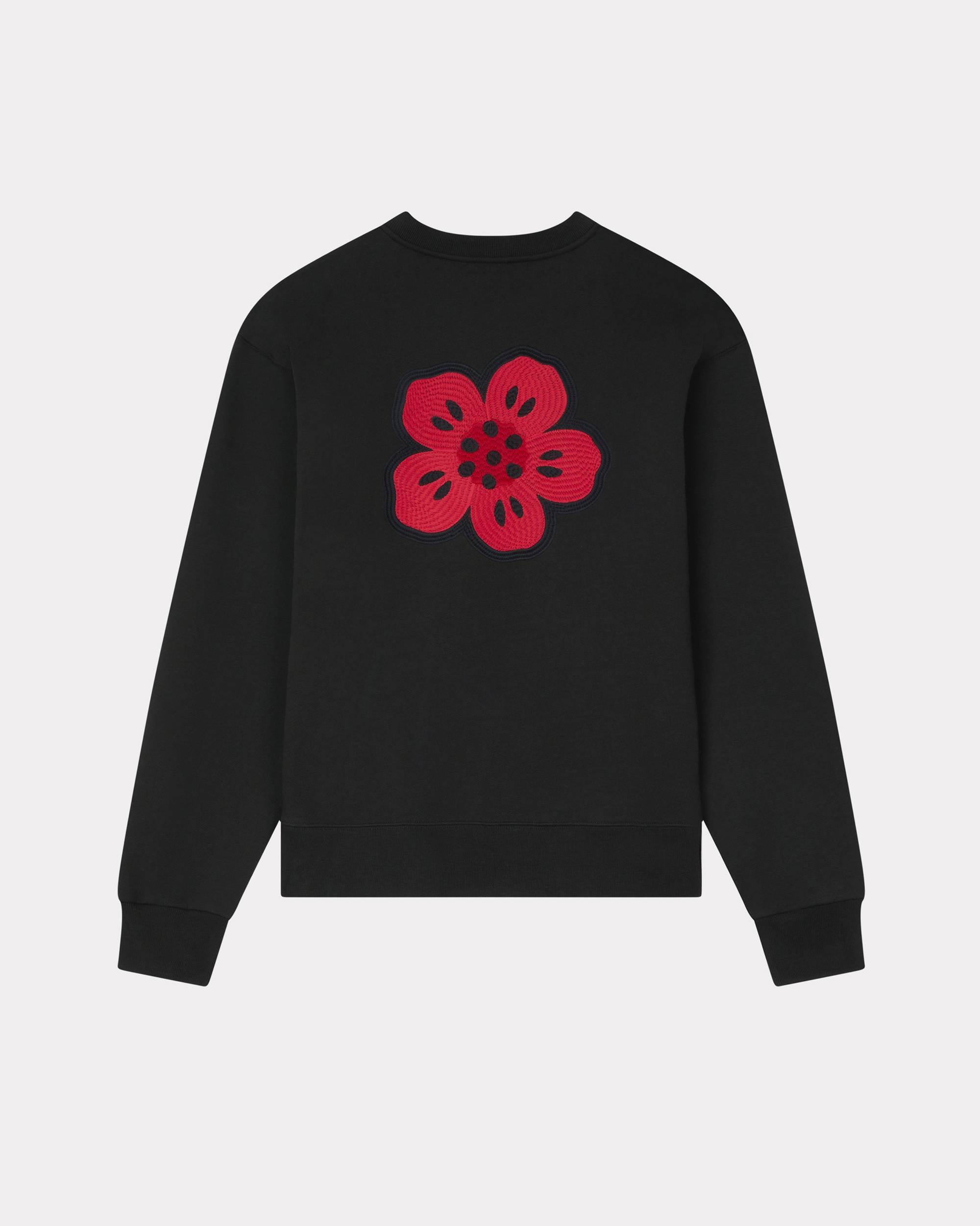 'Boke Flower' embroidered sweatshirt in cotton - 2