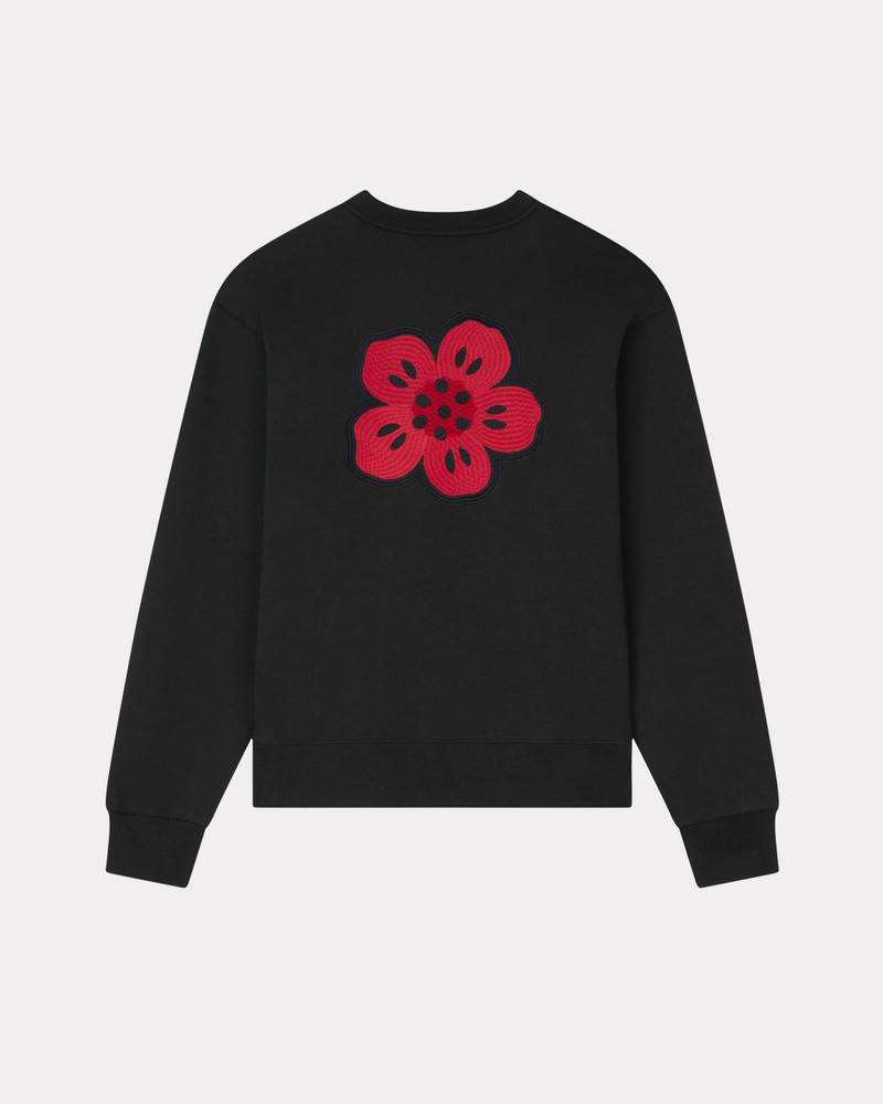 KENZO 'Boke Flower' embroidered sweatshirt in cotton outlook