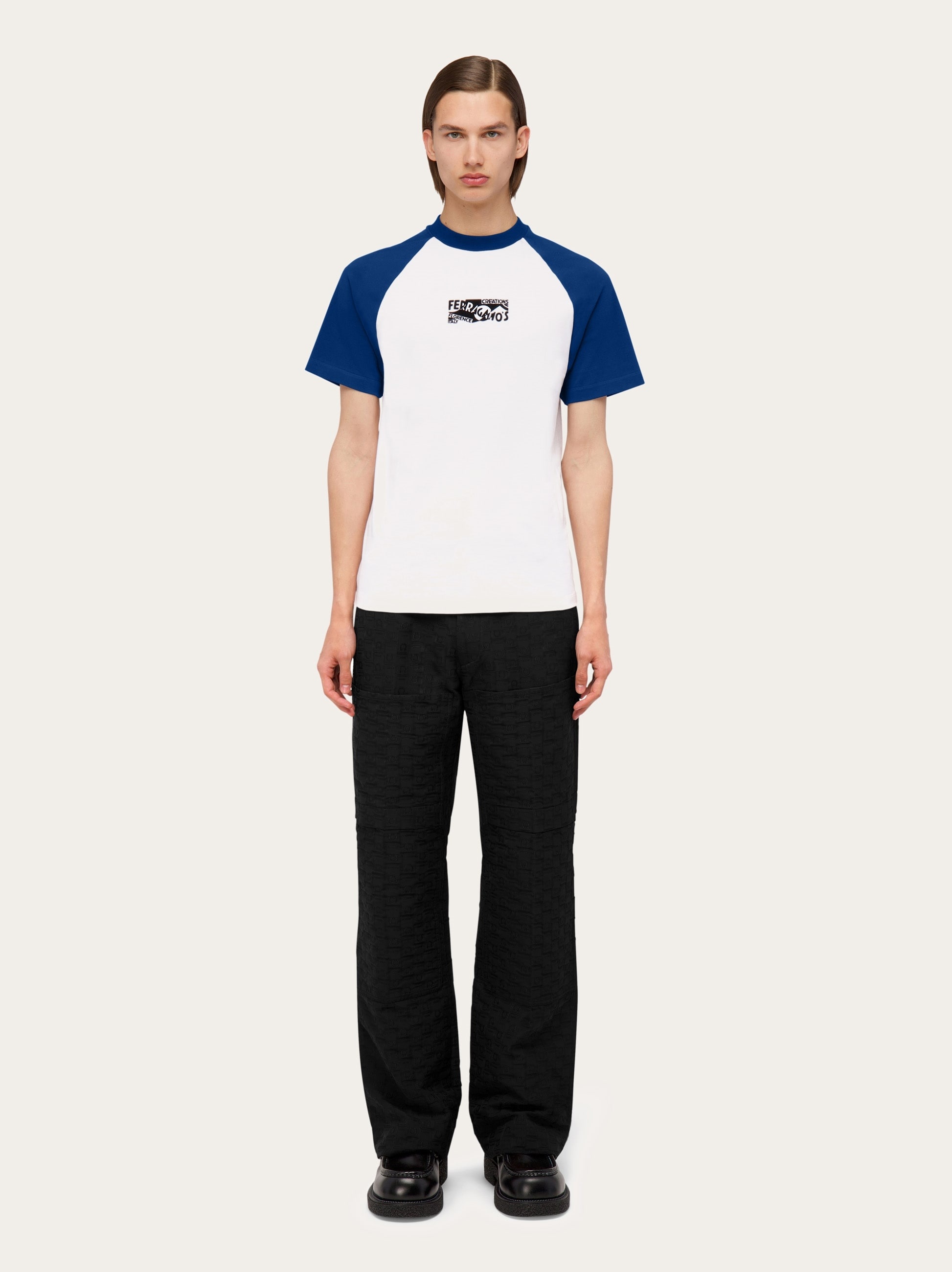 Flocked print t-shirt - 5