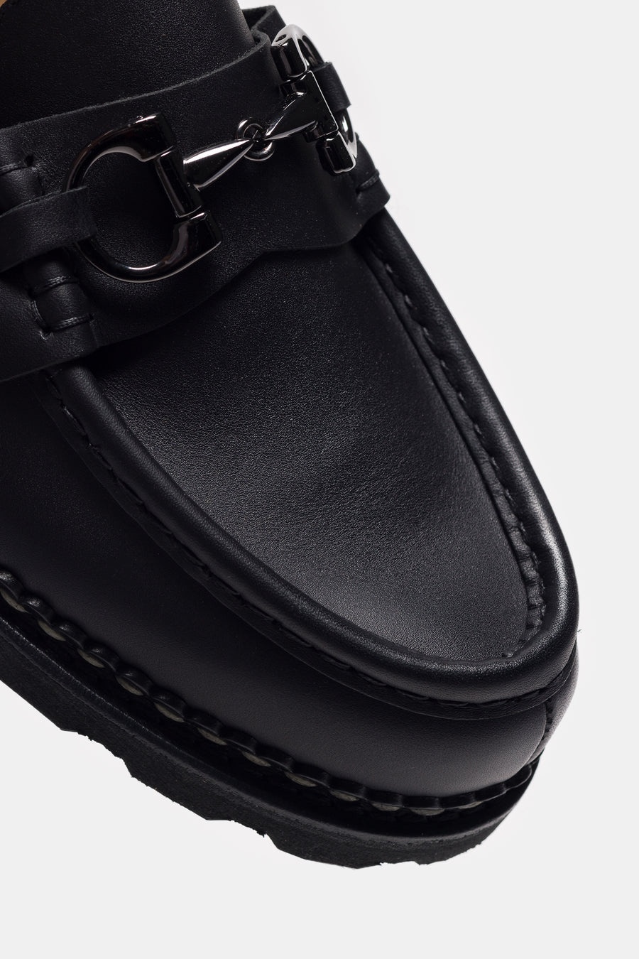 Reims Horsebit Loafer in Black - 7