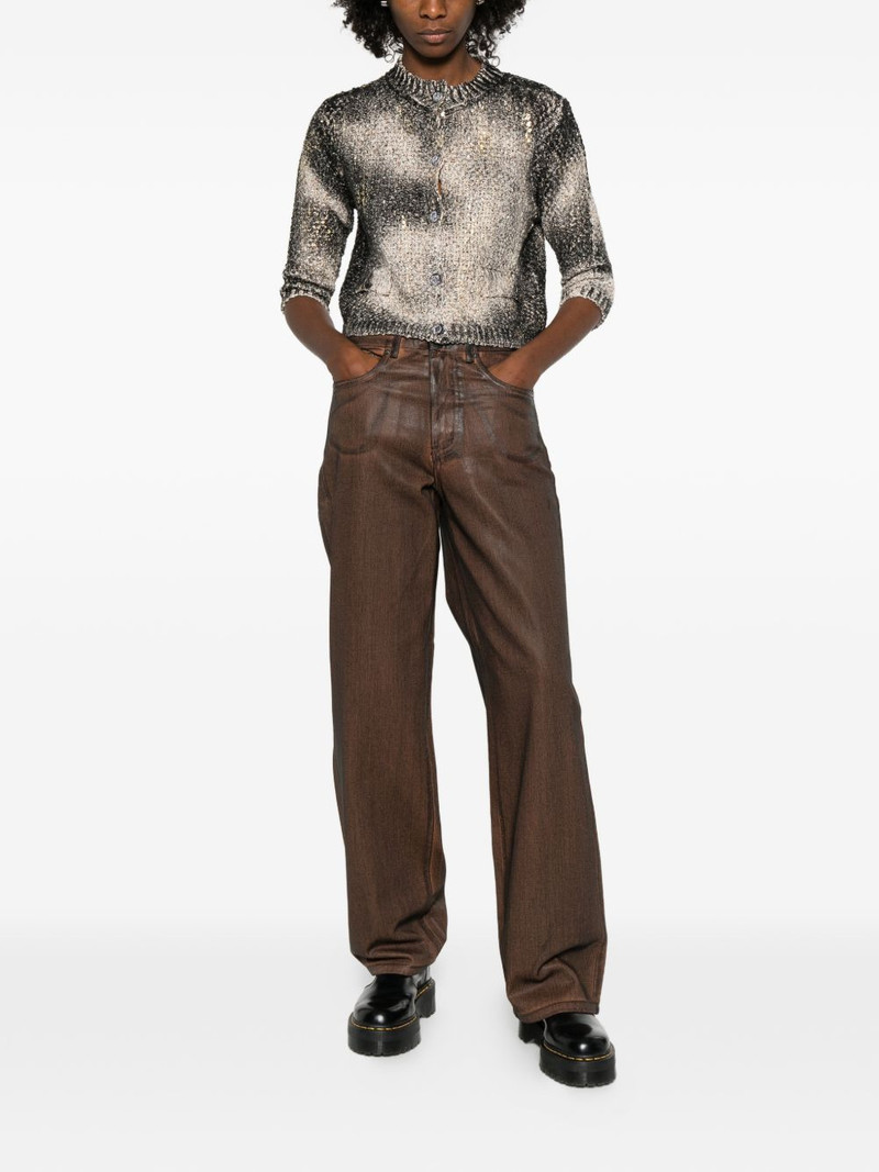 Avant Toi crew-neck cardigan outlook