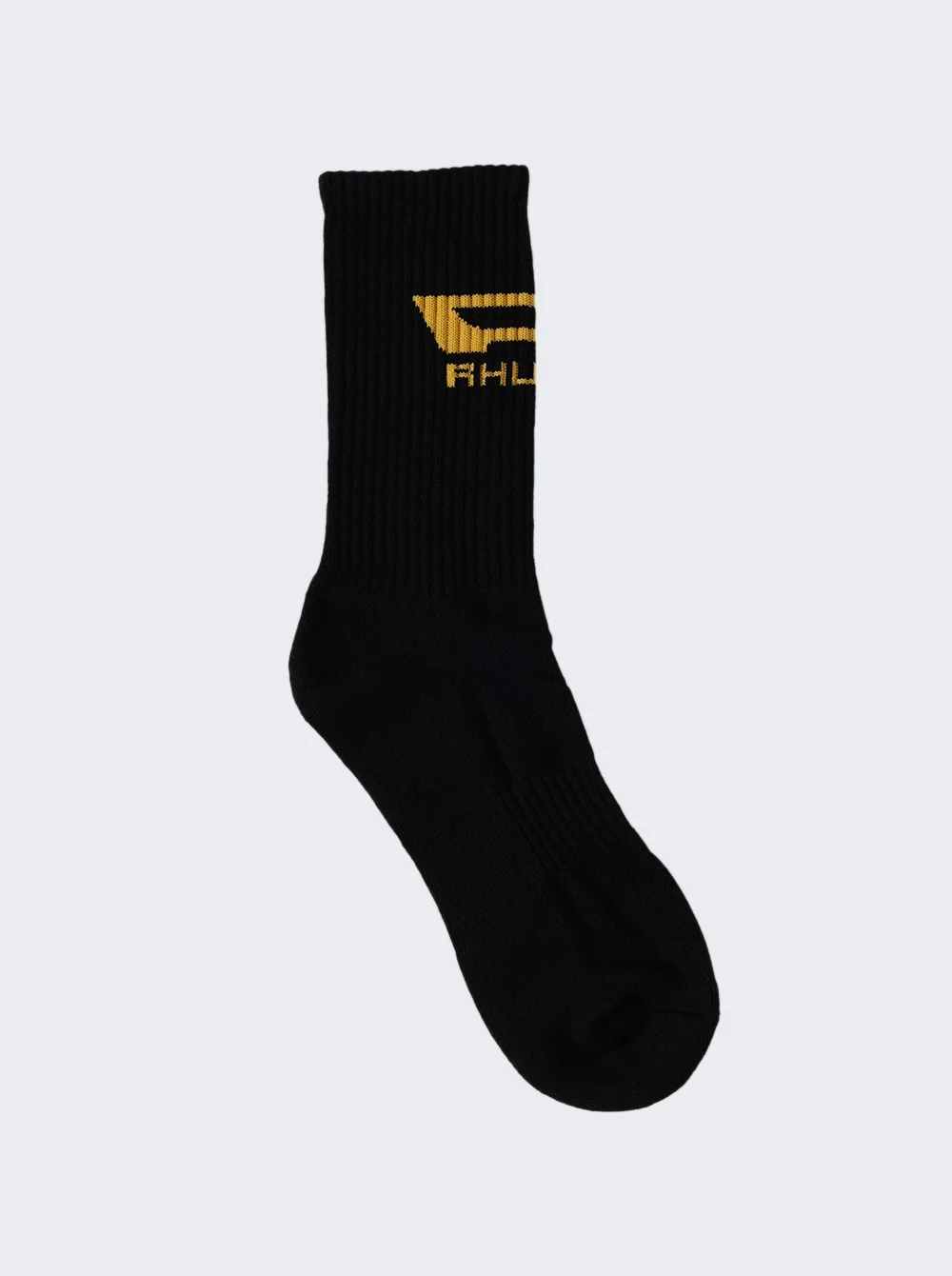 Campione Logo Sock Black And Yellow - 1