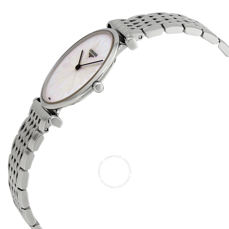 Longines La Grande Quartz White Dial Ladies Watch L4.512.4.05.6 - 2