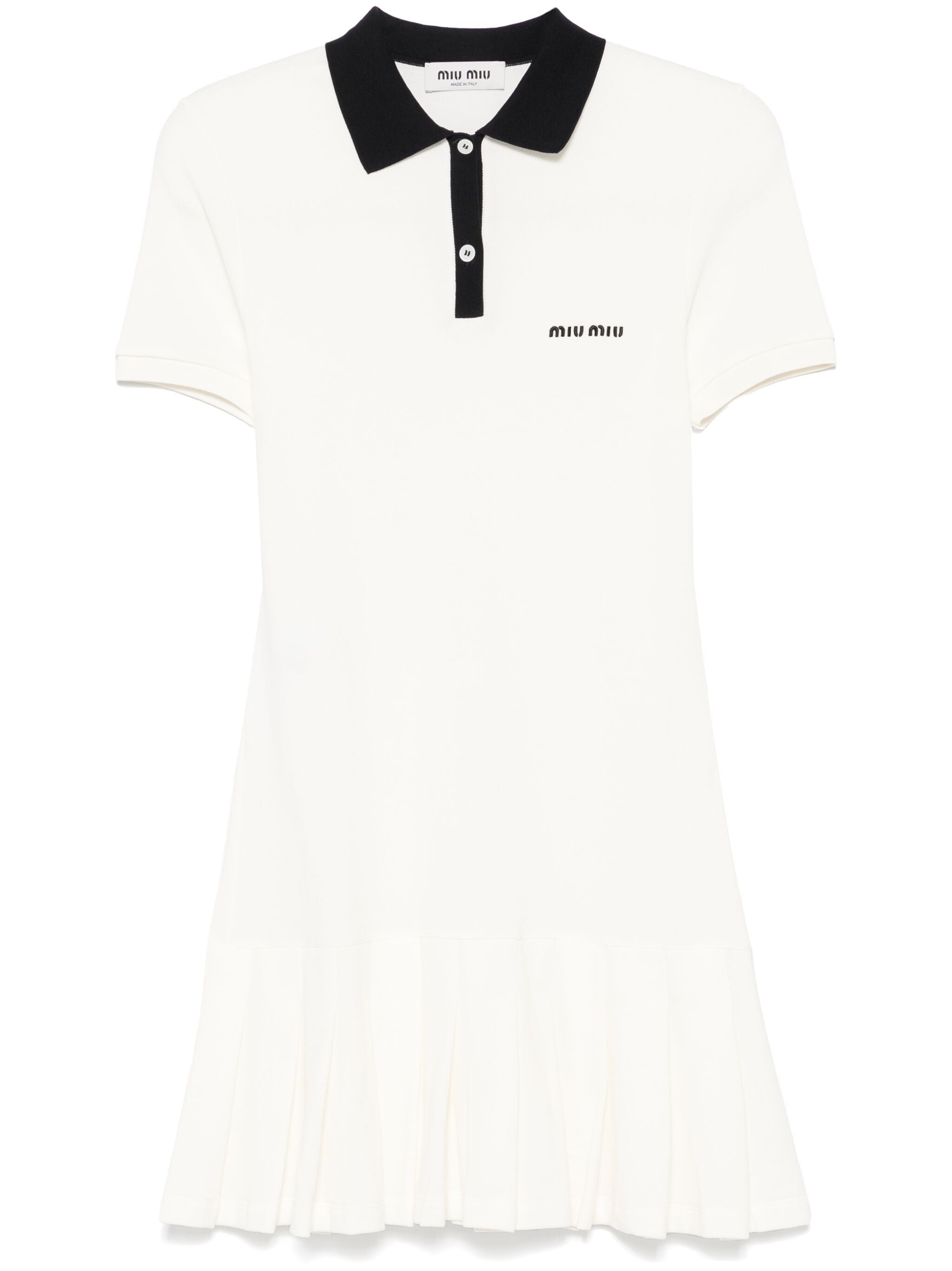 Logo-embroidered Mini Dress - 1