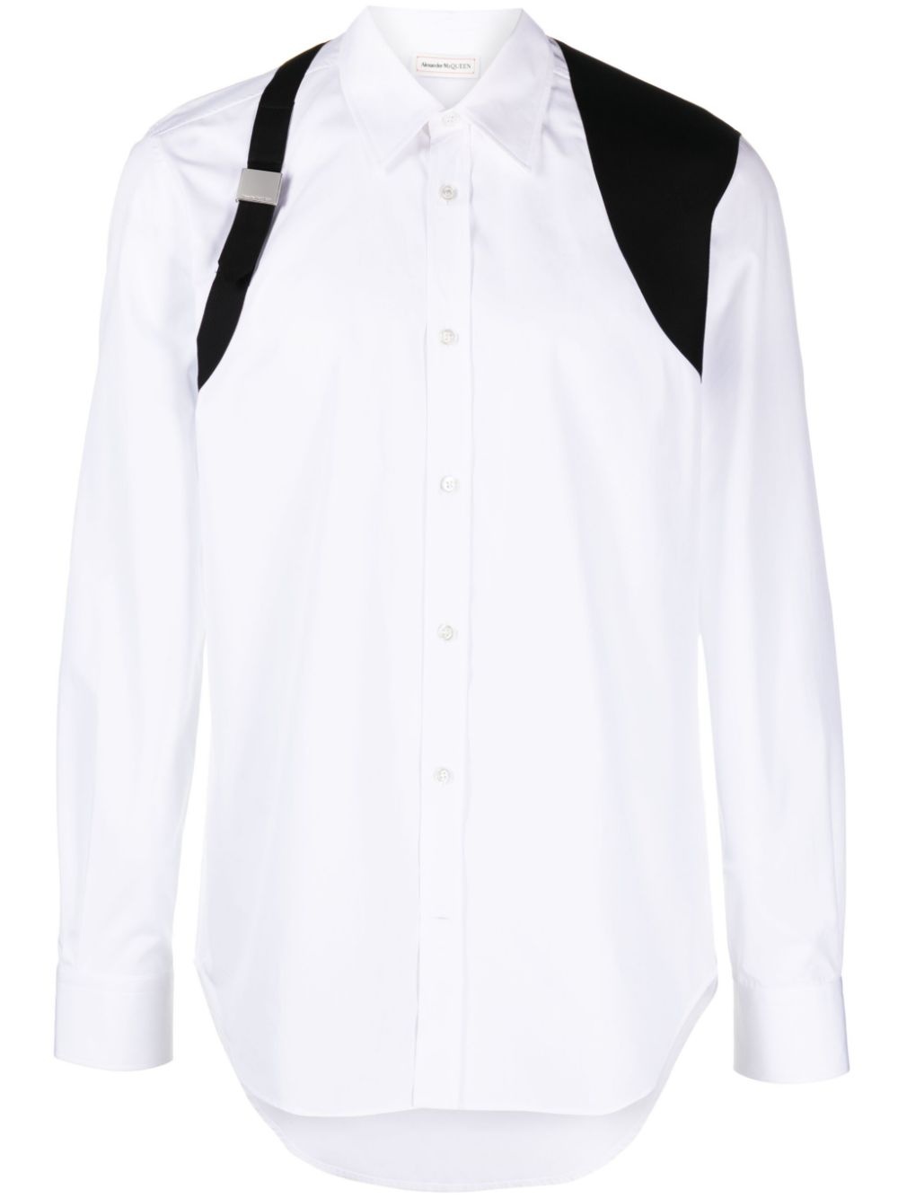 Harness cotton poplin shirt - 1