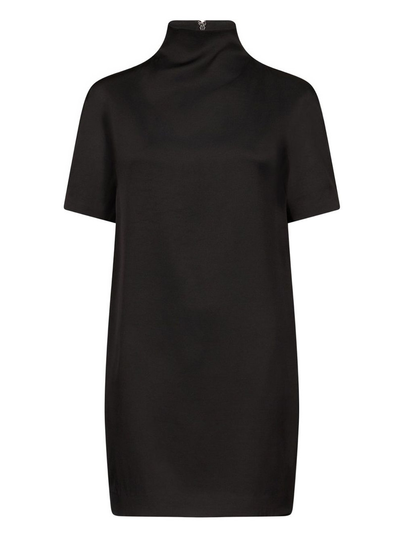 Elton mock-neck short-sleeve dress 1