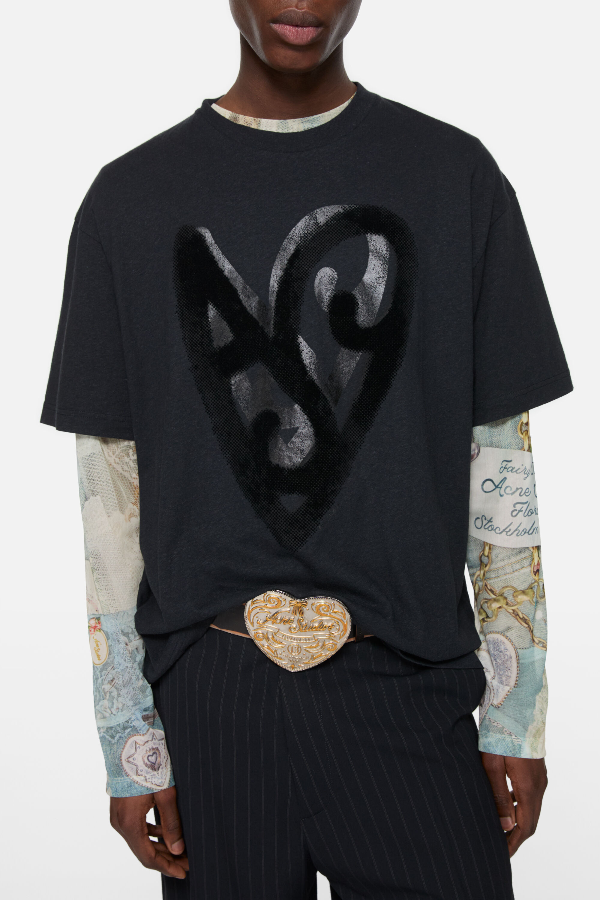 Printed t-shirt - Black - 4