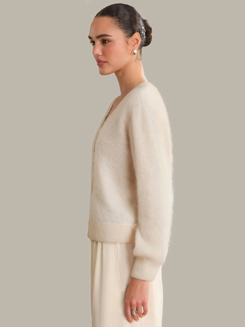 525 america Sally: Brushed 100% Cashmere Cardigan outlook