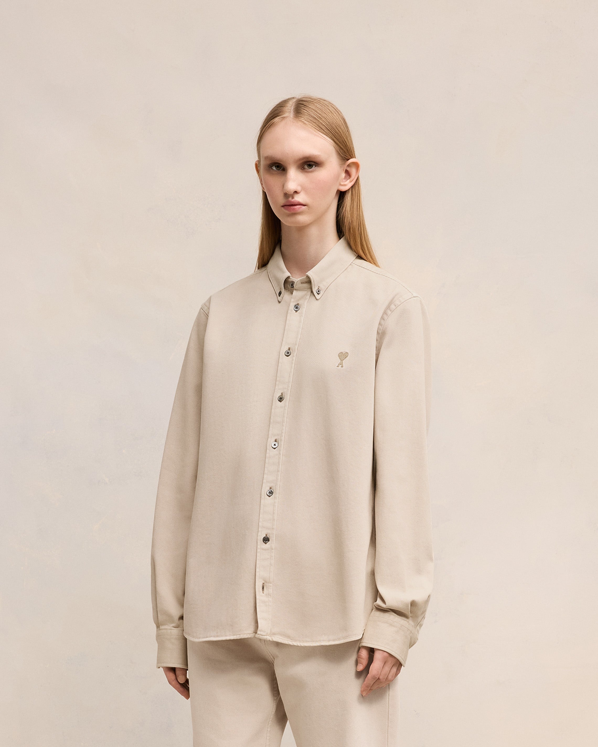 BUTTON-DOWN AMI DE COEUR SHIRT - 6