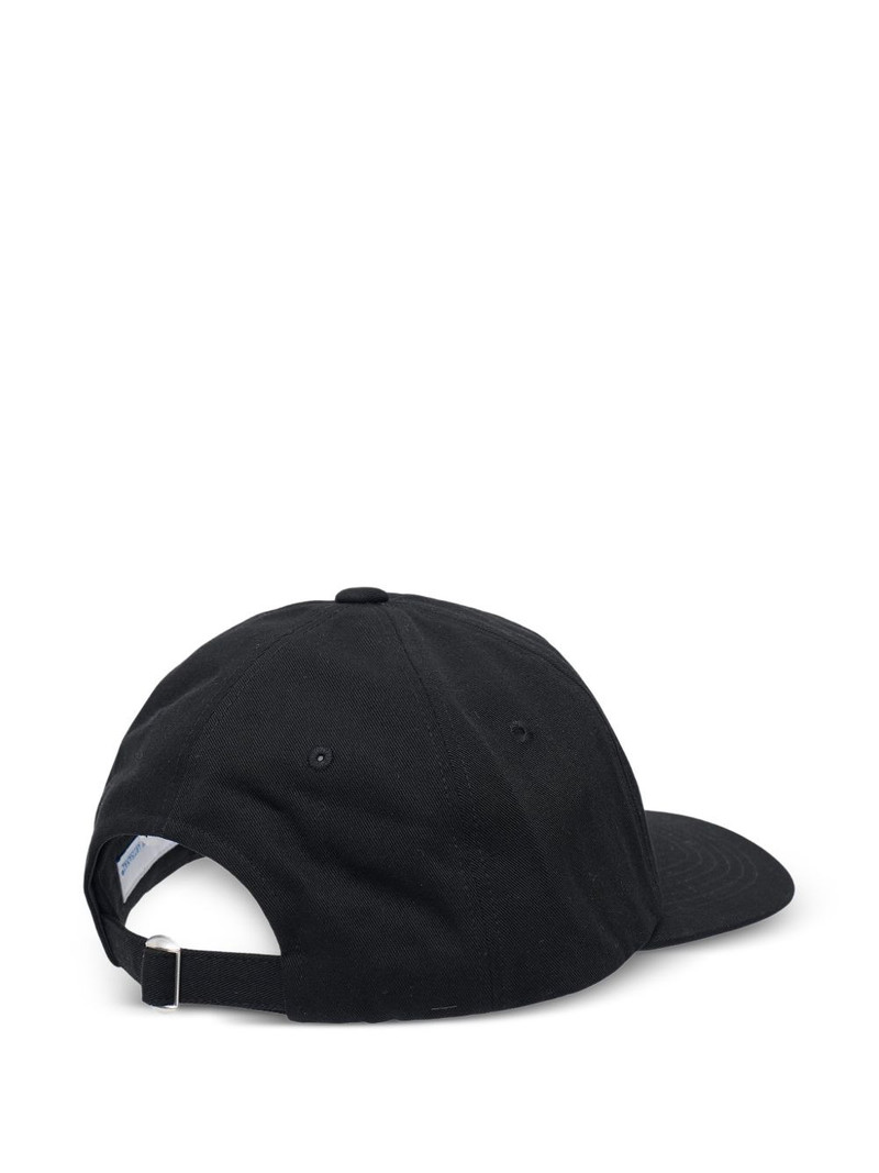 JUNTAE KIM embroidery-detail cotton cap outlook
