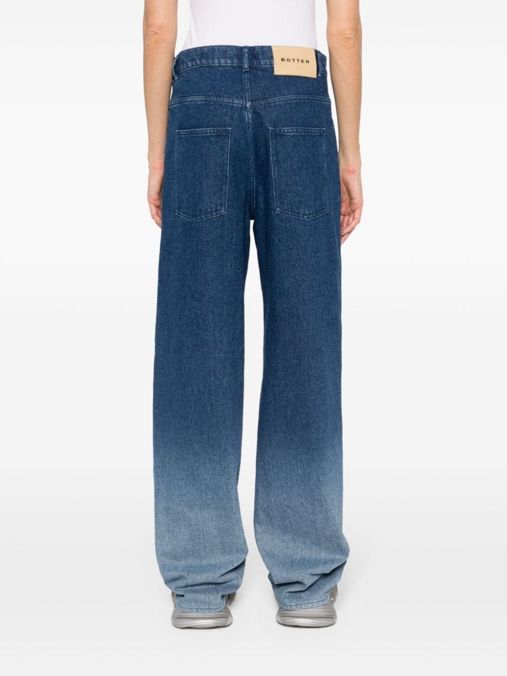 gradient-effect mid-rise boyfriend jeans - 4