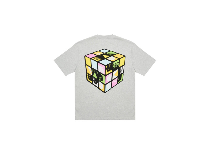 DON'T BE SQUARE T-SHIRT GREY MARL - 1