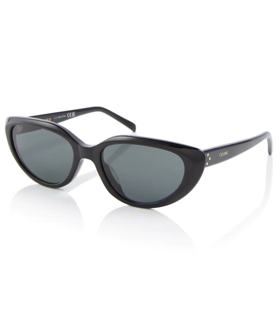 Cat-eye acetate sunglasses - 3