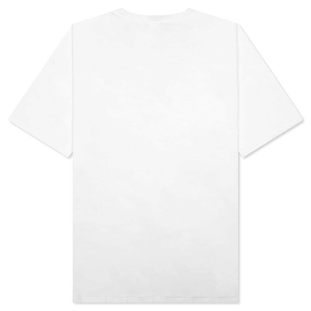 WASHED HEAVYWEIGHT CREWNECK TYPE-1 T-SHIRT - WHITE - 2