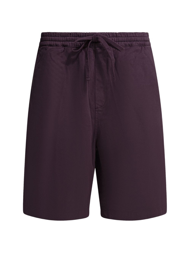 logo-patch drawstring shorts 1