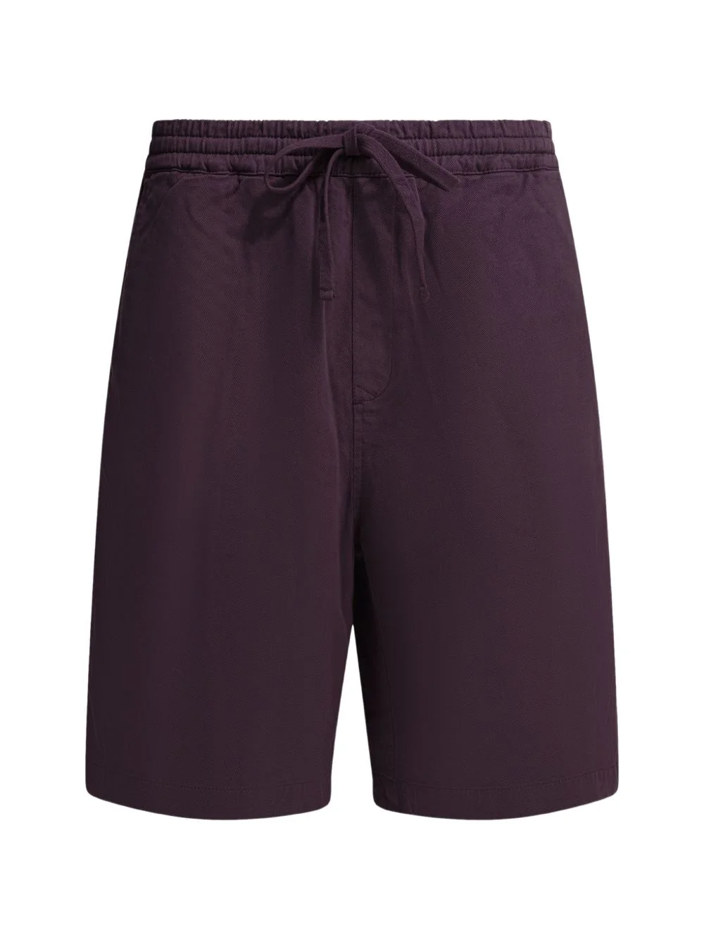 logo-patch drawstring shorts - 1