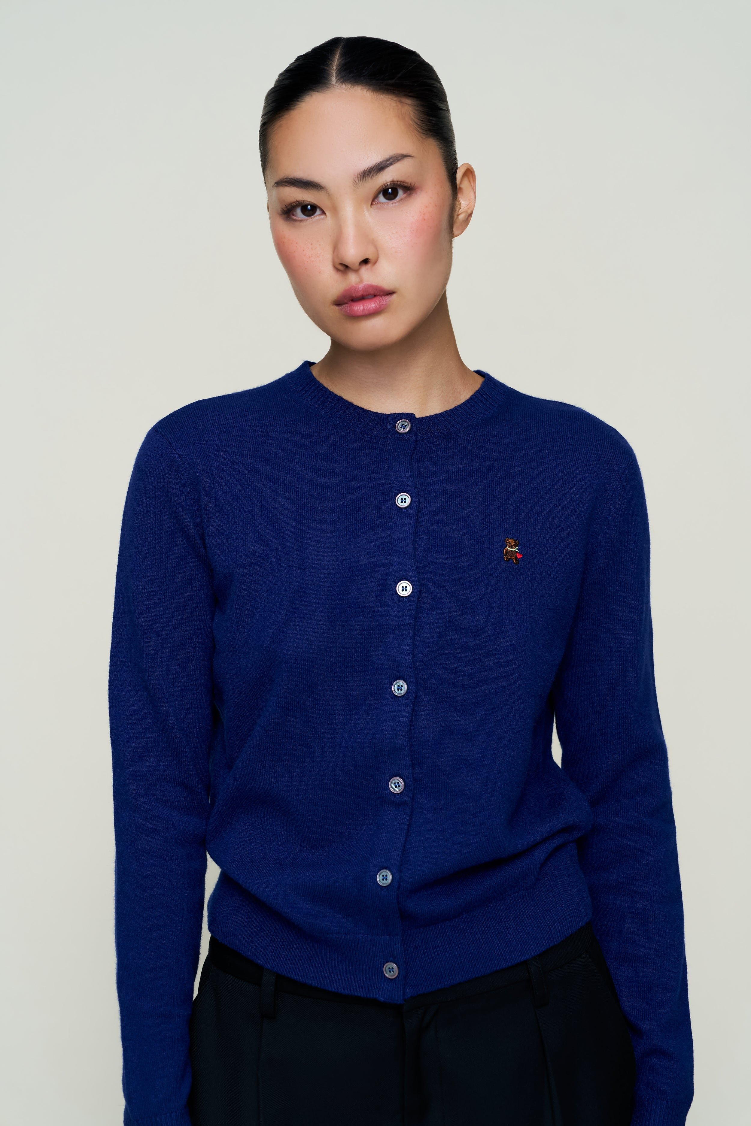 JUNE RELAXED WOOL CARDIGAN - 3
