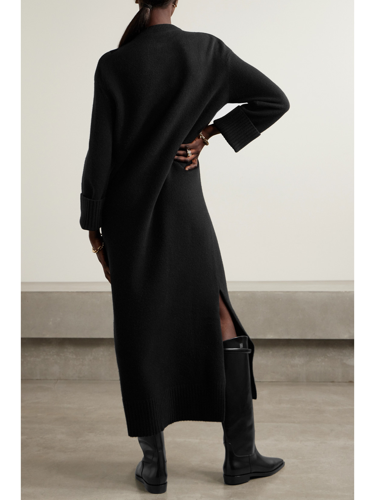 + Net Sustain Ainsley Wool-blend Midi Dress - 3