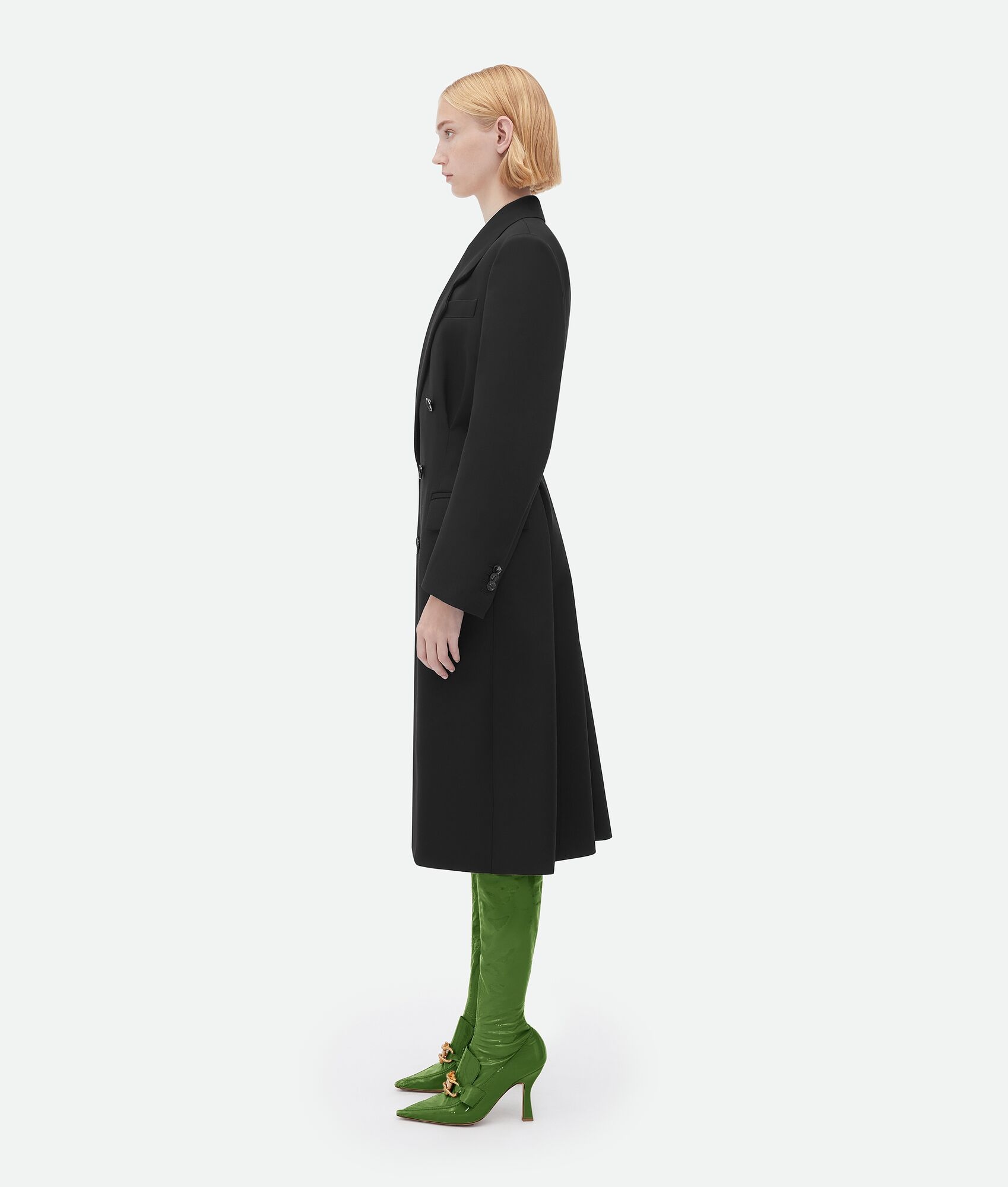 Compact Wool Coat - 2