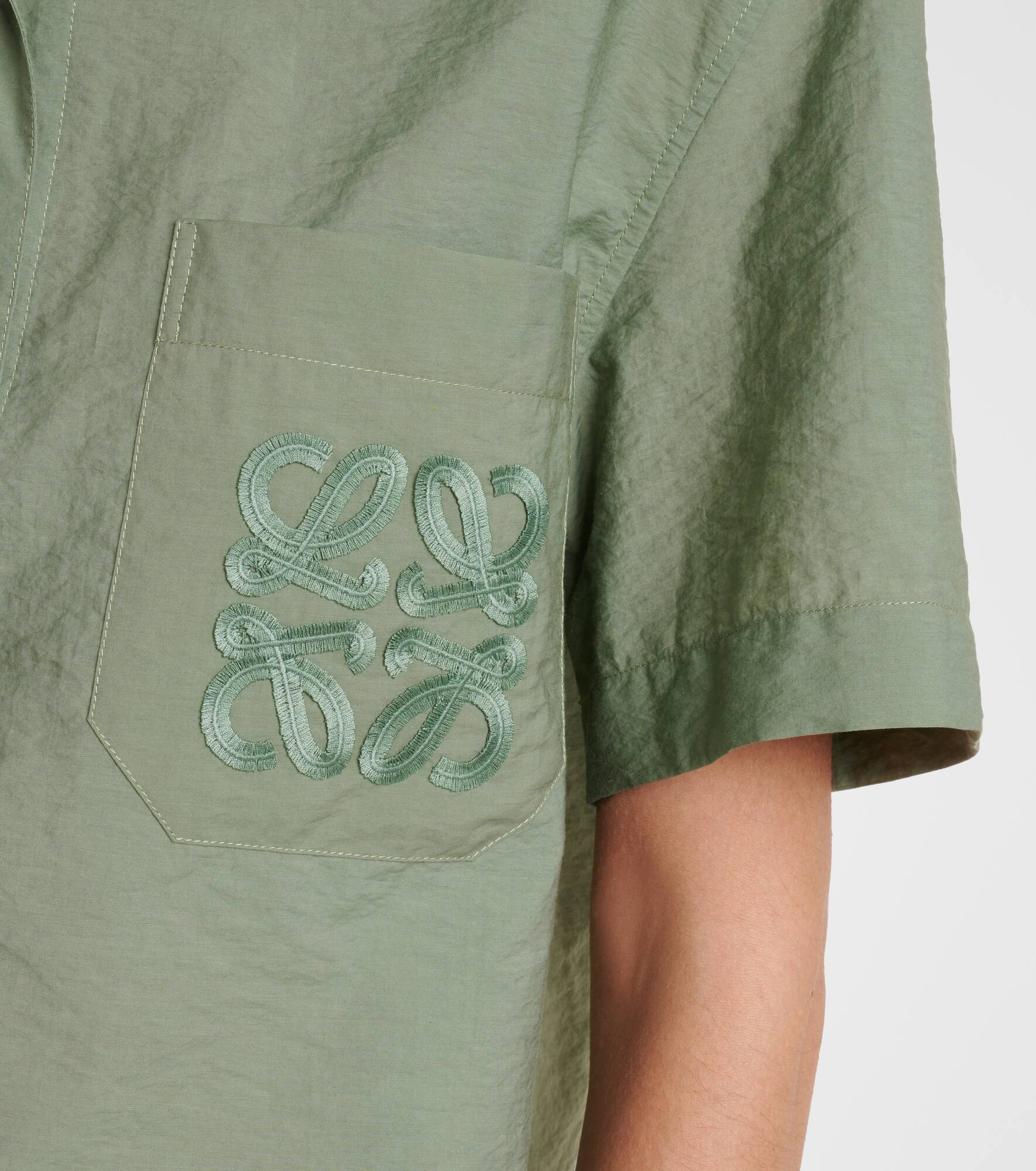 Anagram cotton-blend poplin shirt - 5