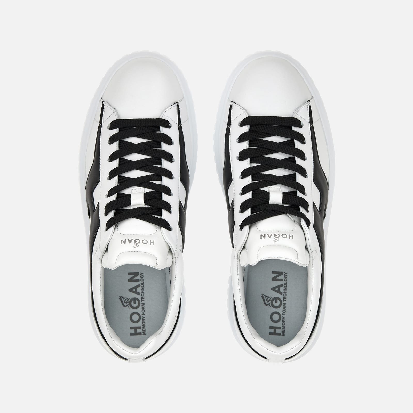 Sneakers Hogan H-Stripes Black White - 5