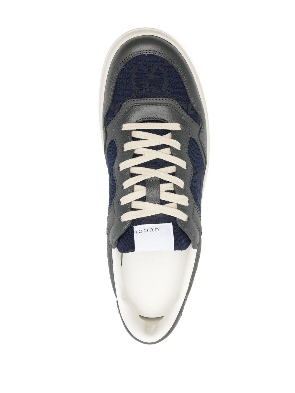 Interlocking G leather sneakers - 4