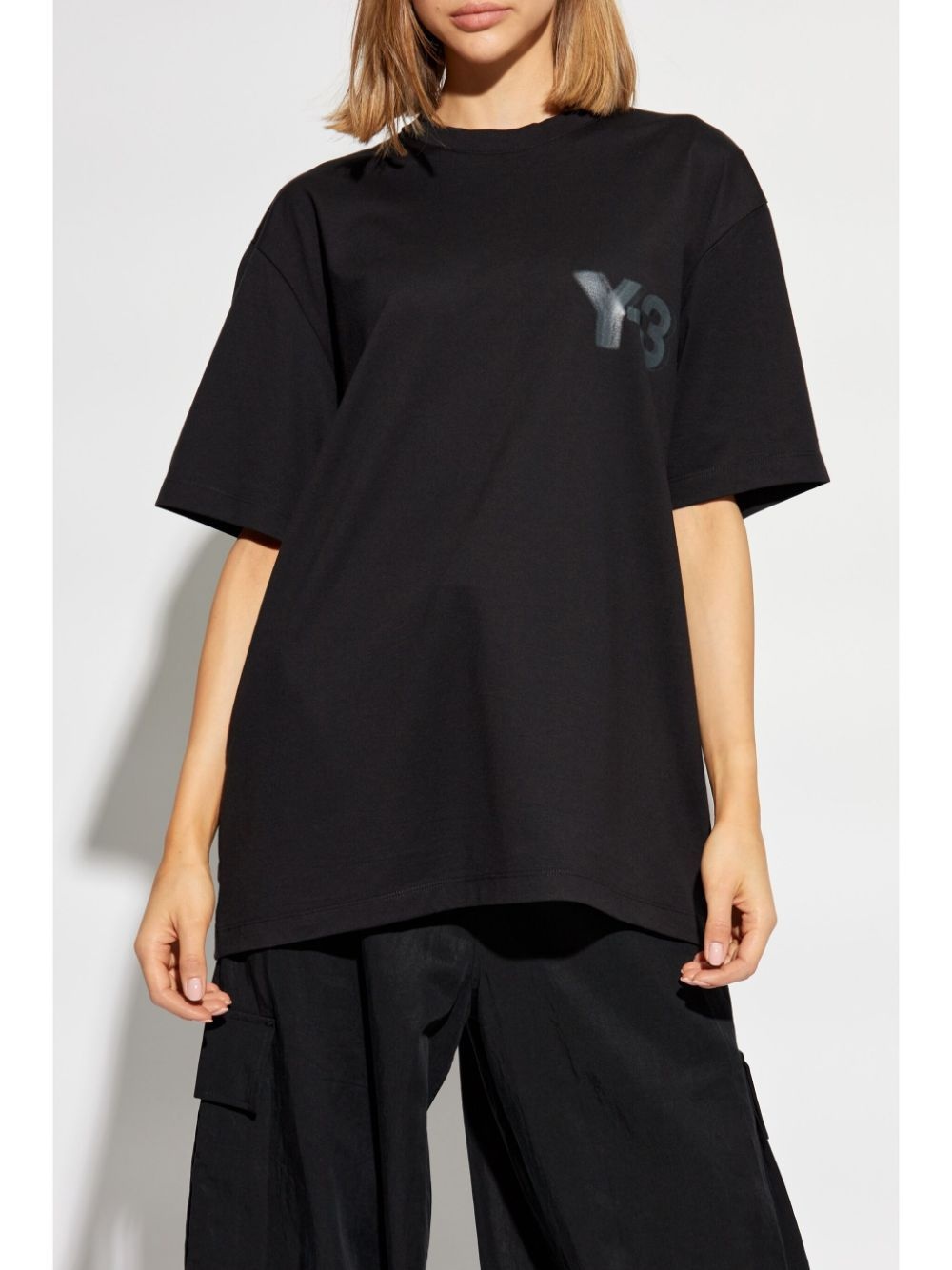 logo-print T-shirt - 3