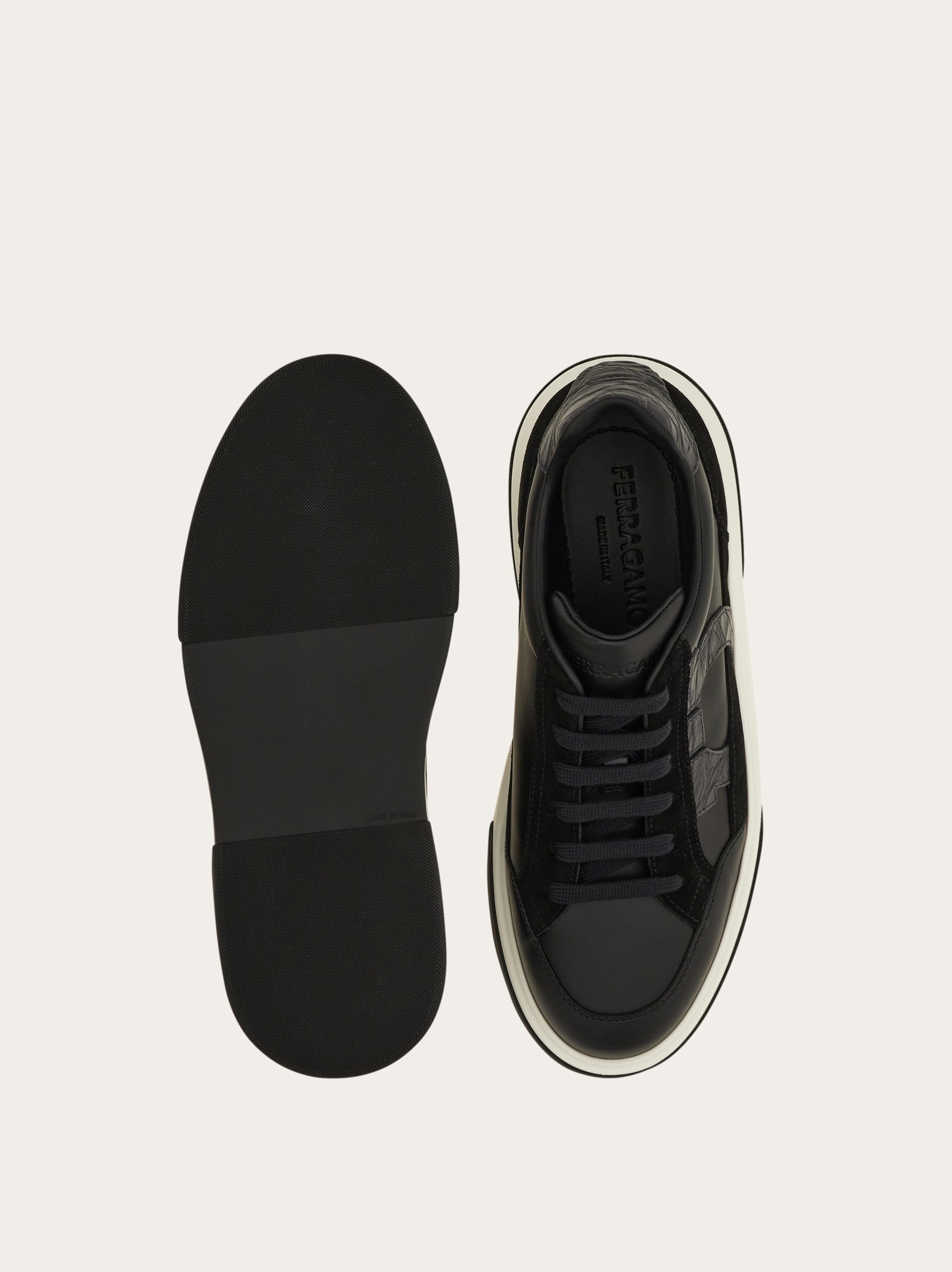 Low top sneaker with Gancini - 5
