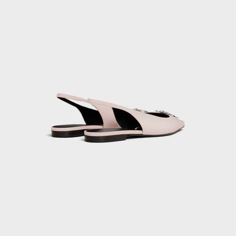 CELINE CELINE ALMA TRIOMPHE FLAT SLINGBACK in LAMBSKIN outlook