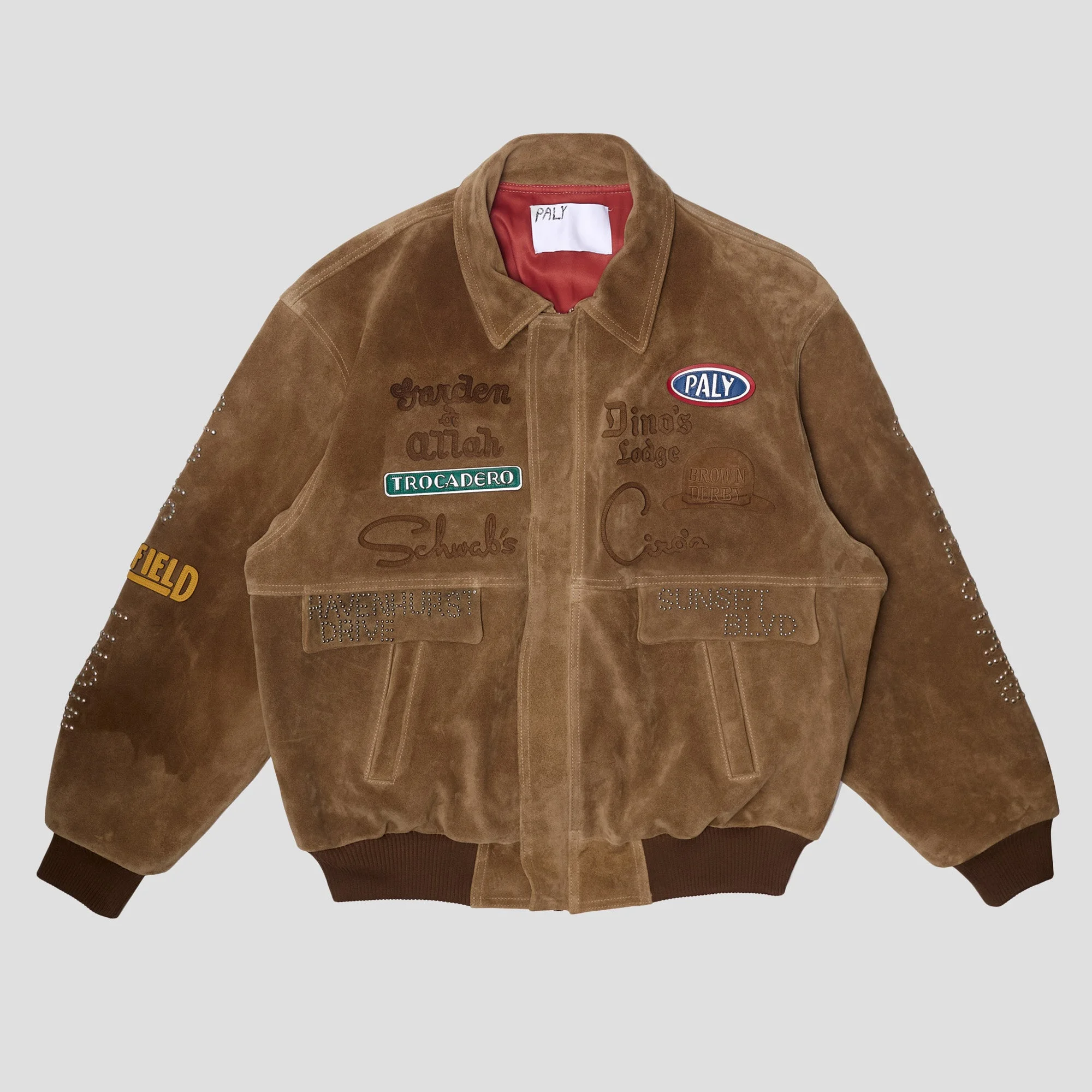 SUNSET SPONSORED BLVD. SUEDE JACKET - 1