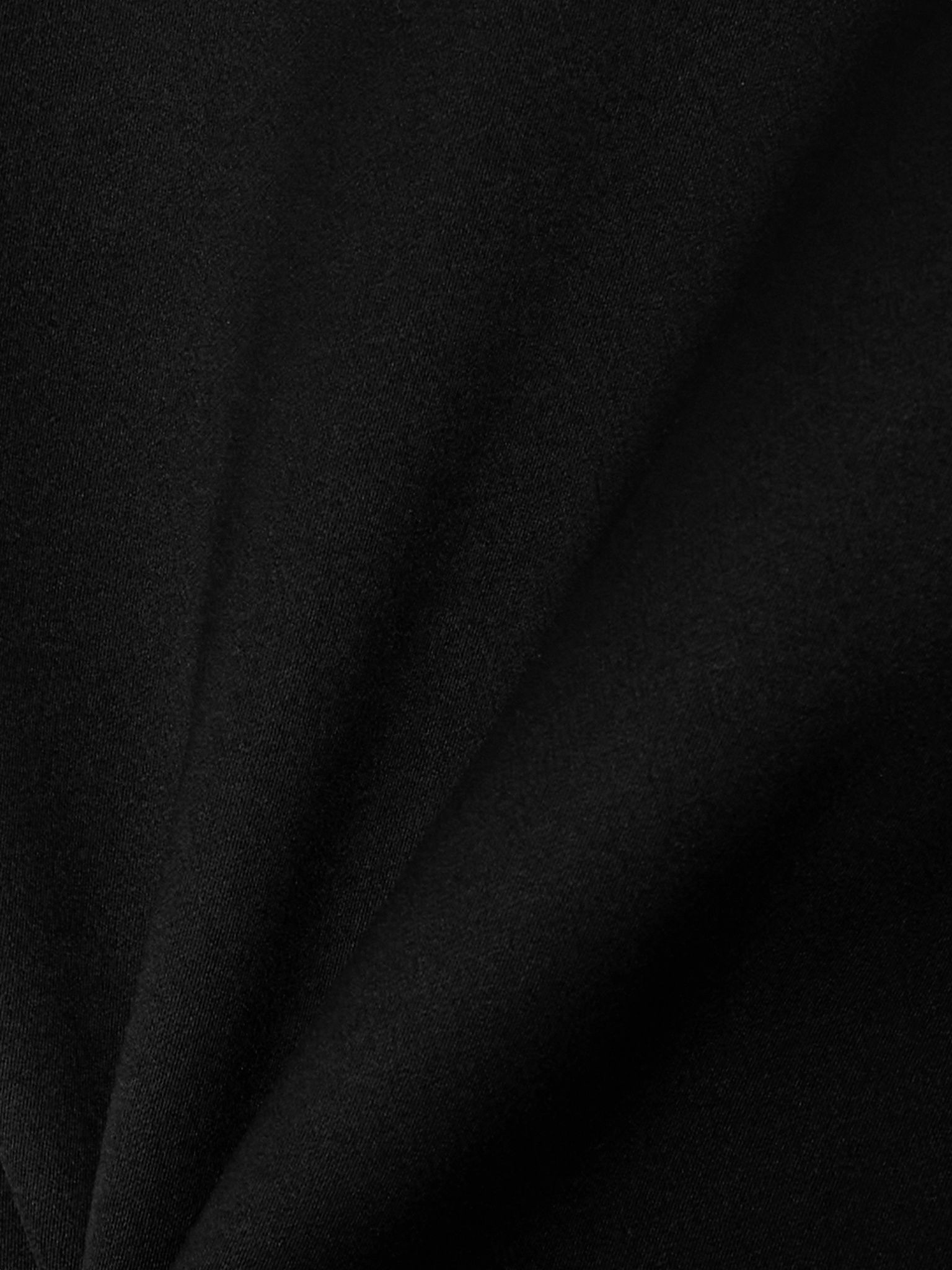 Asymmetric open-back crystal-embellished satin-crepe mini dress Black - 4