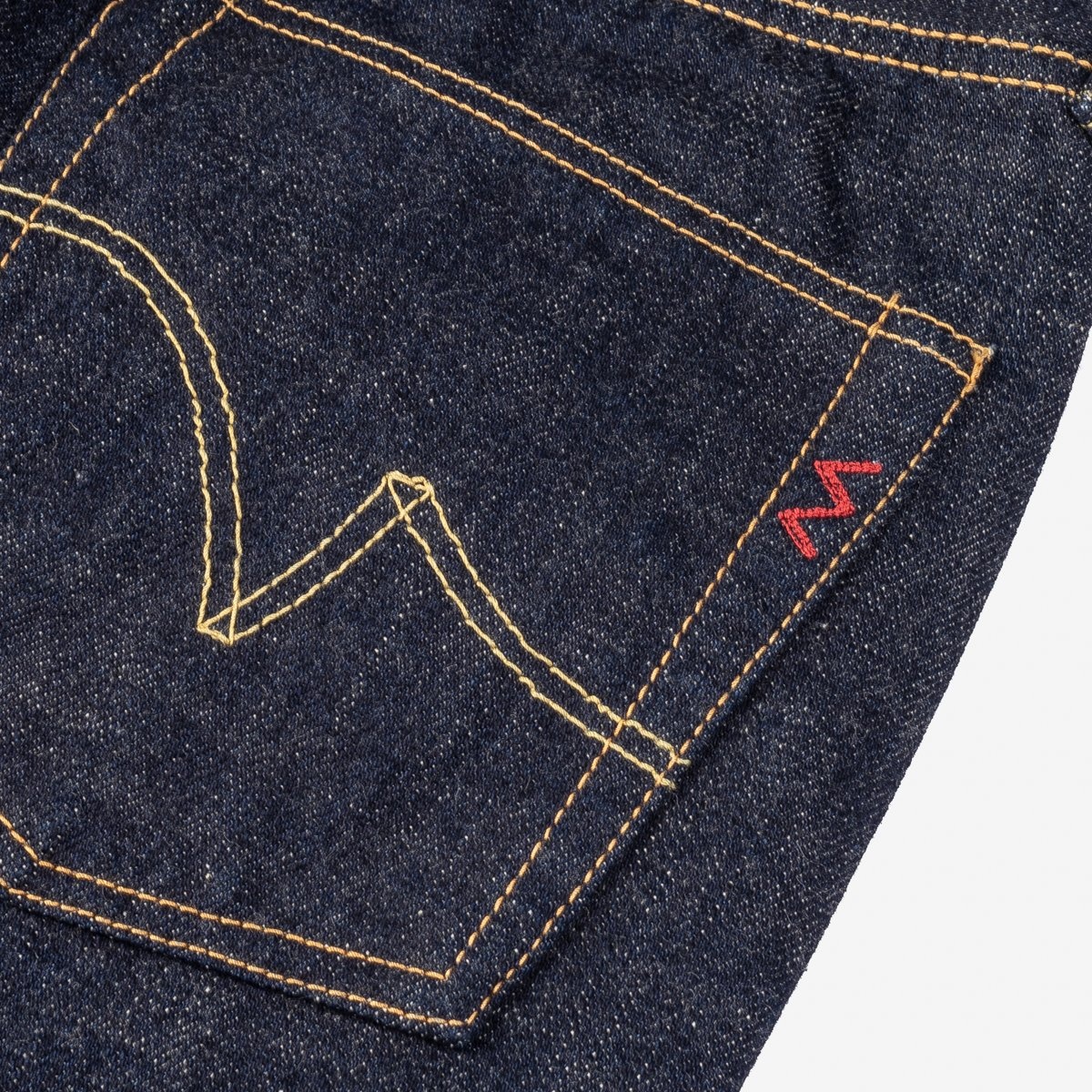 IH-555S-18 18oz Vintage Selvedge Denim Super Slim Cut Jeans - Indigo - 13